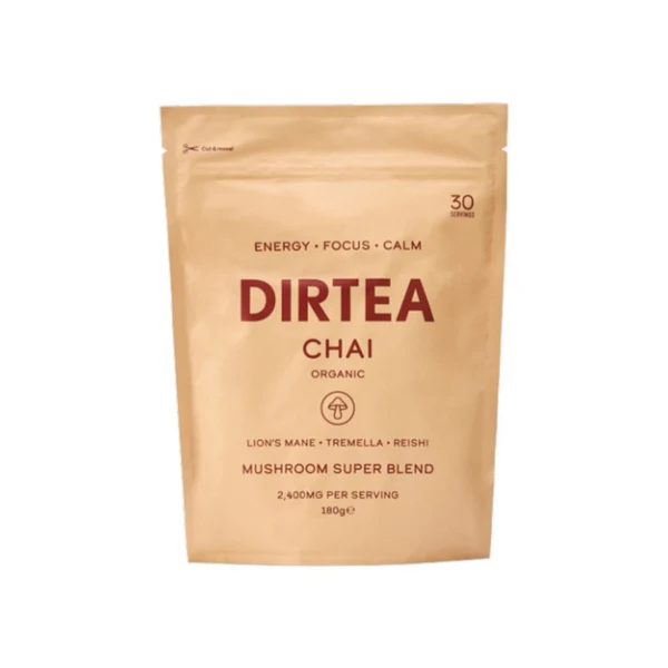 DIRTEA Mushroom Super Blend – Chai