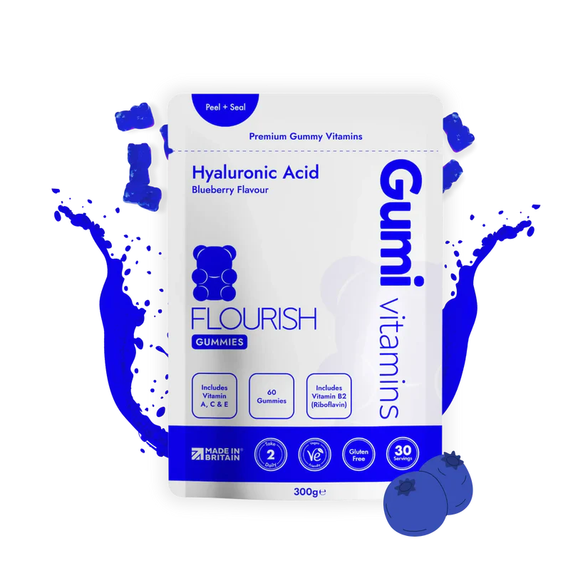 Gumi vitamins Flourish – Hyaluronic Acid 60pcs